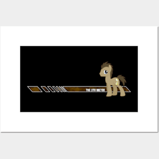 The Tenth Doctor Whooves Posters and Art